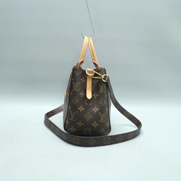 Louis Vuitton Montaigne Brown Monogram Canvas Satchel 1537-010525 - Picture 3 of 13